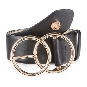 Double-Ring Logo Belt